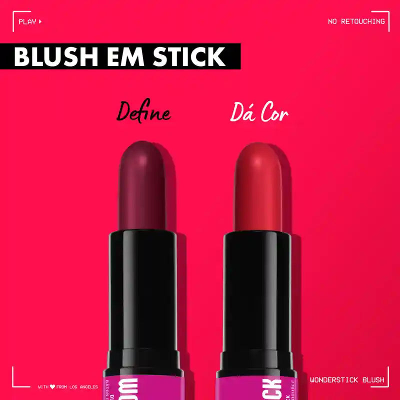 Nyx Wonder Stick Pesca. Fard in crema. Tonalità 01 Pesca chiara e rosa baby , 1 unità