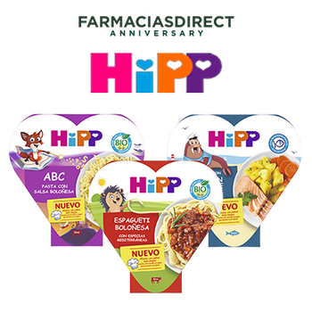 HIPP PLATITOS GOURMET 50% DTO. 2ª UD. - VUELTA AL CUIDADO - ANIVERSARIO (30 SEPTIEMBRE 2026)
