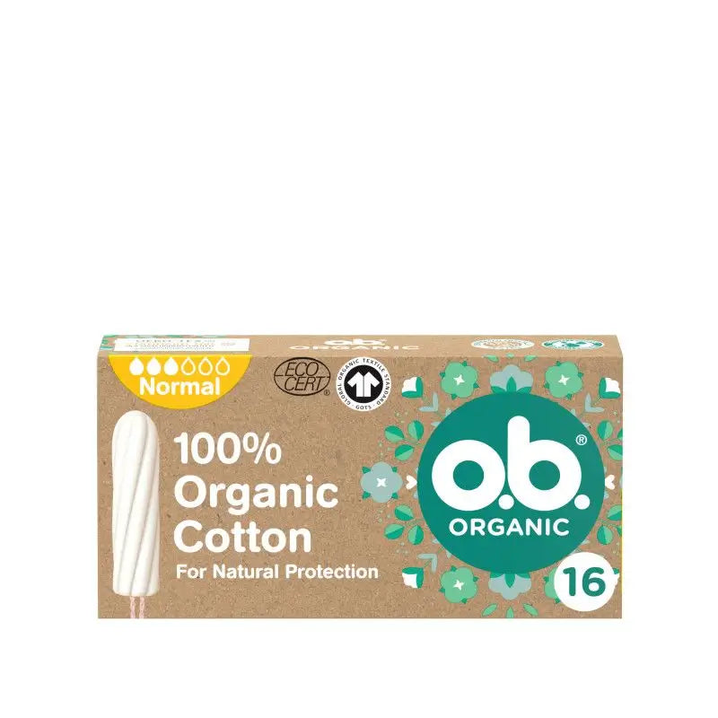 Ob Tampone digitale organico normale, 16 pezzi.