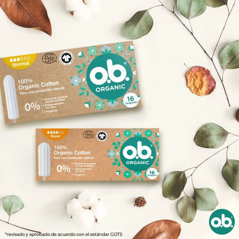 Ob Tampon Digital Organic Super, 16 pezzi.