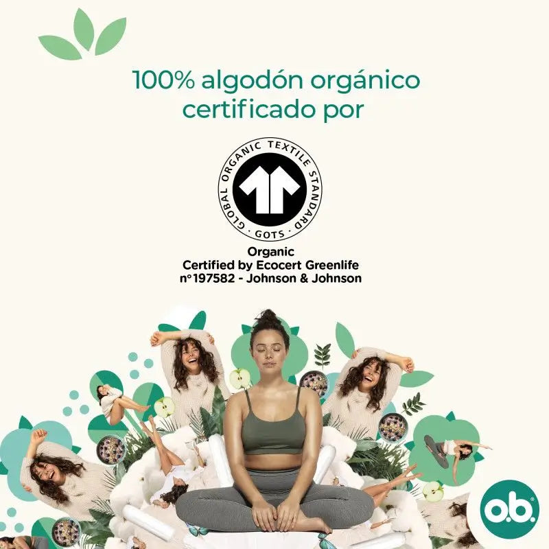Ob Tampon Digital Organic Super, 16 pezzi.