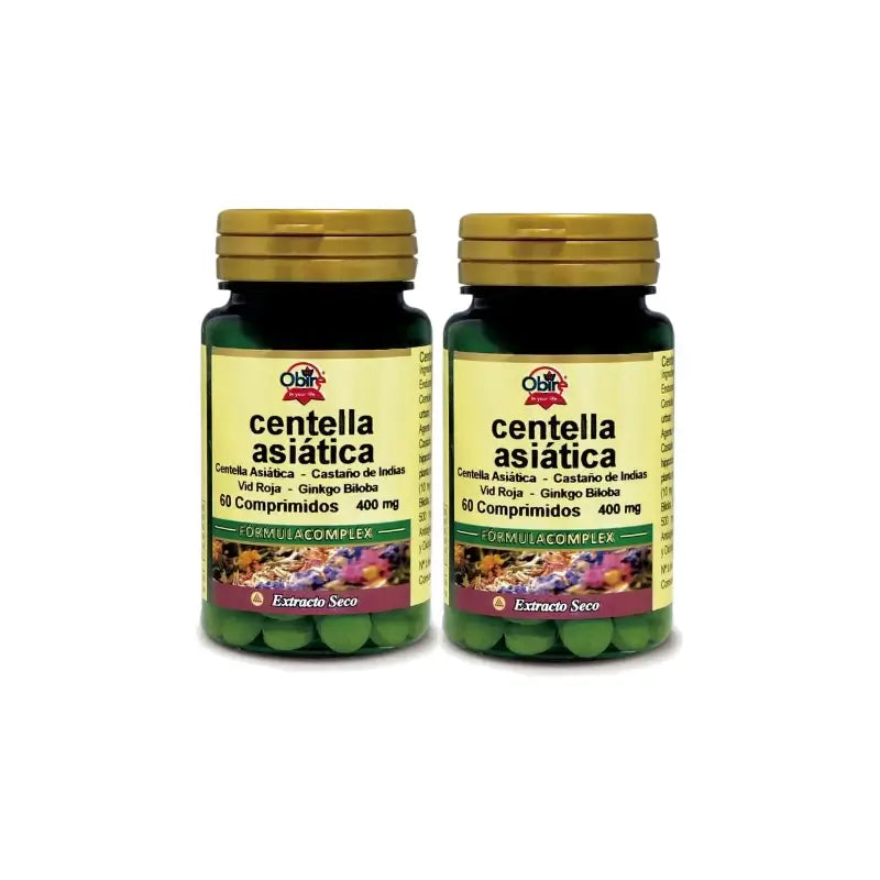 Obire Centella Asiatica Complex, confezione da 2 x 60 compresse