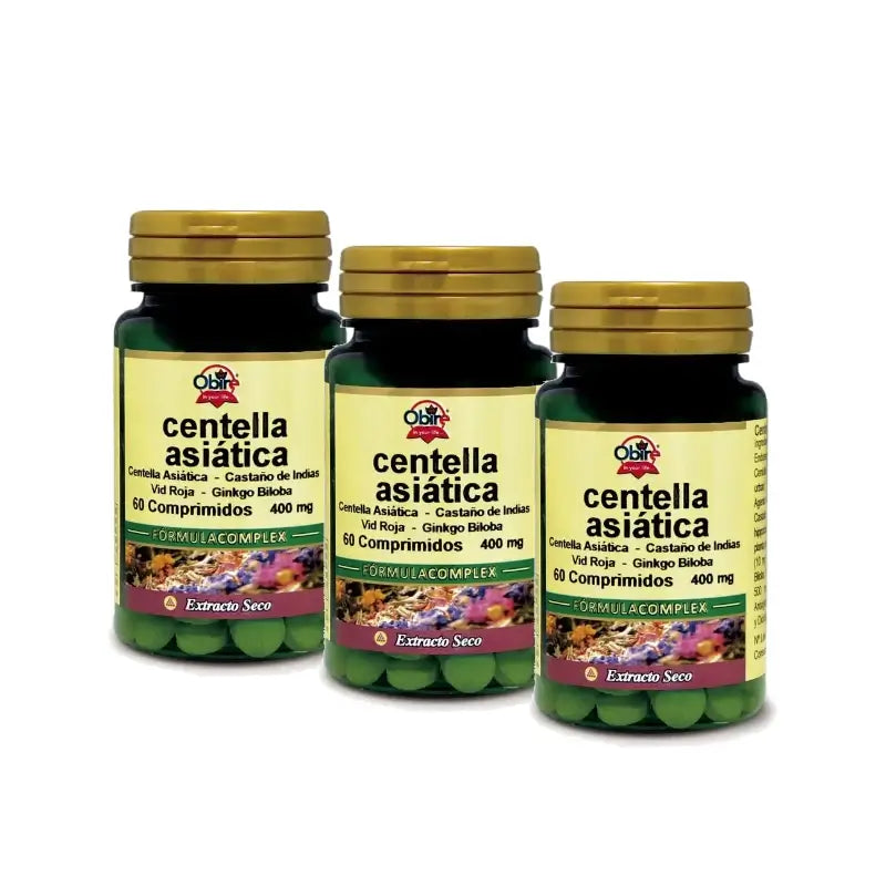 Obire Centella Asiatica Complex, confezione da 3 x 60 compresse