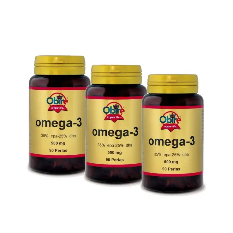Obire Omega-3, confezione da 3 x 90 capsule