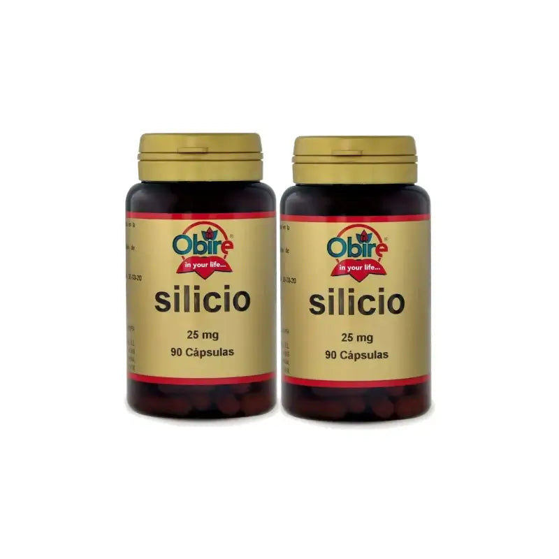 Obire Silicio 25 mg, confezione da 2 x 90 capsule