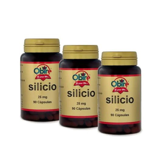 Obire Silicio 25 mg, confezione da 3 x 90 capsule