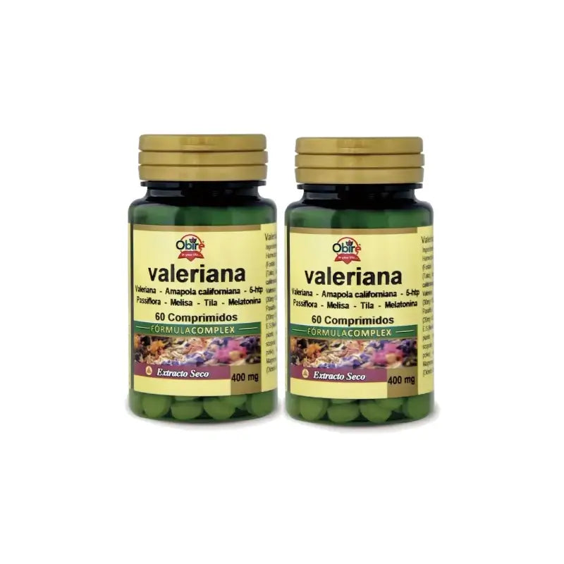 Obire Valeriana Complex, confezione da 2 x 60 compresse
