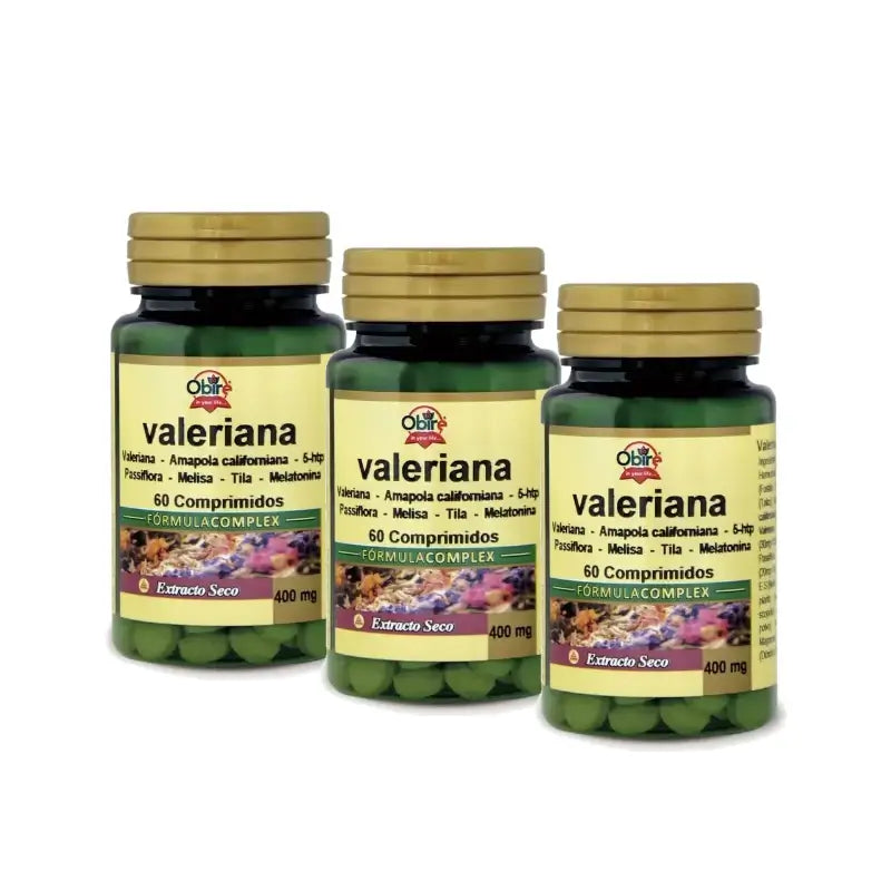 Obire Valeriana Complex, confezione da 3 x 60 compresse