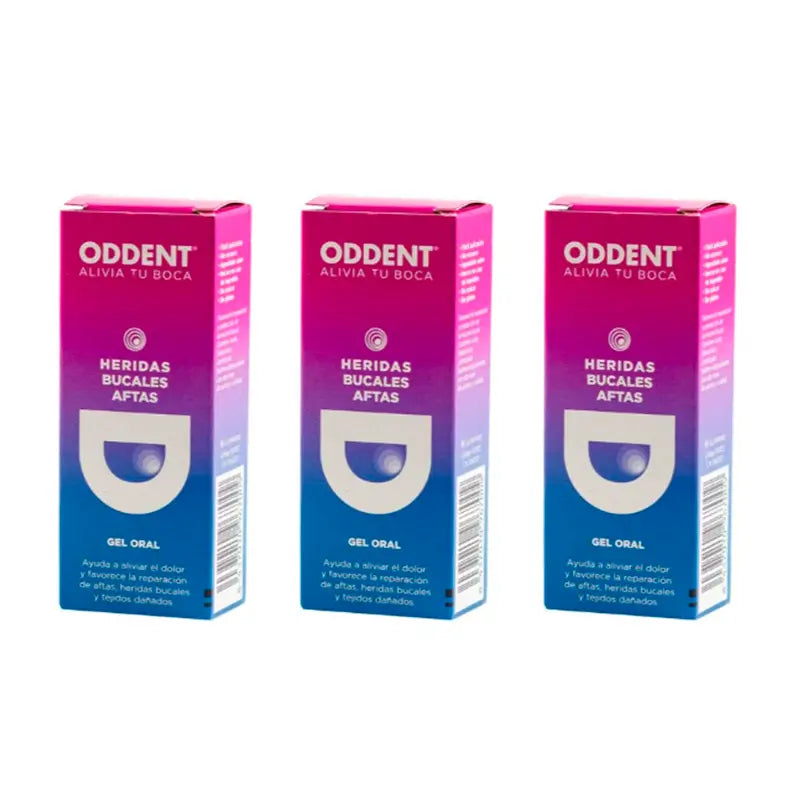 Oddent Triplo Gel gengivale , 3 x 20 ml