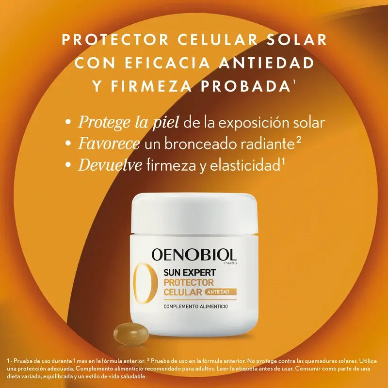 Oenobiol Sun Expert Autoabbronzante antietà, 30 capsule
