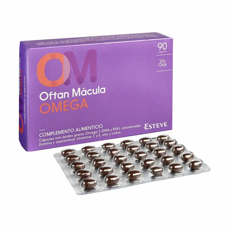 Oftan Macula Omega Integratore alimentare, 90 Capsule