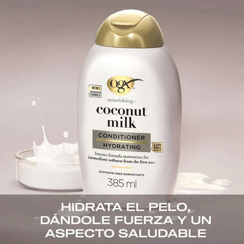 OGX Balsamo al latte di cocco, capelli secchi, 385 ml