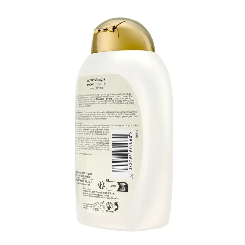 OGX Balsamo al latte di cocco, capelli secchi, 385 ml