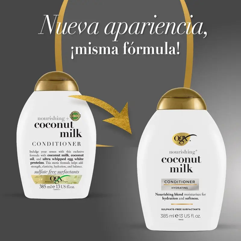 OGX Balsamo al latte di cocco, capelli secchi, 385 ml