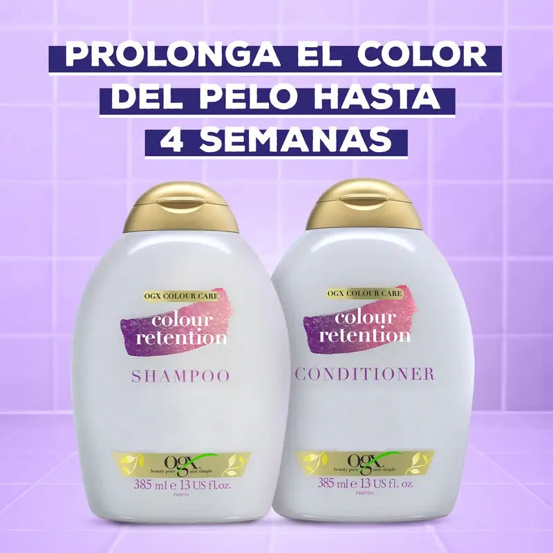 Ogx Balsamo per la ritenzione del colore, 385 ml