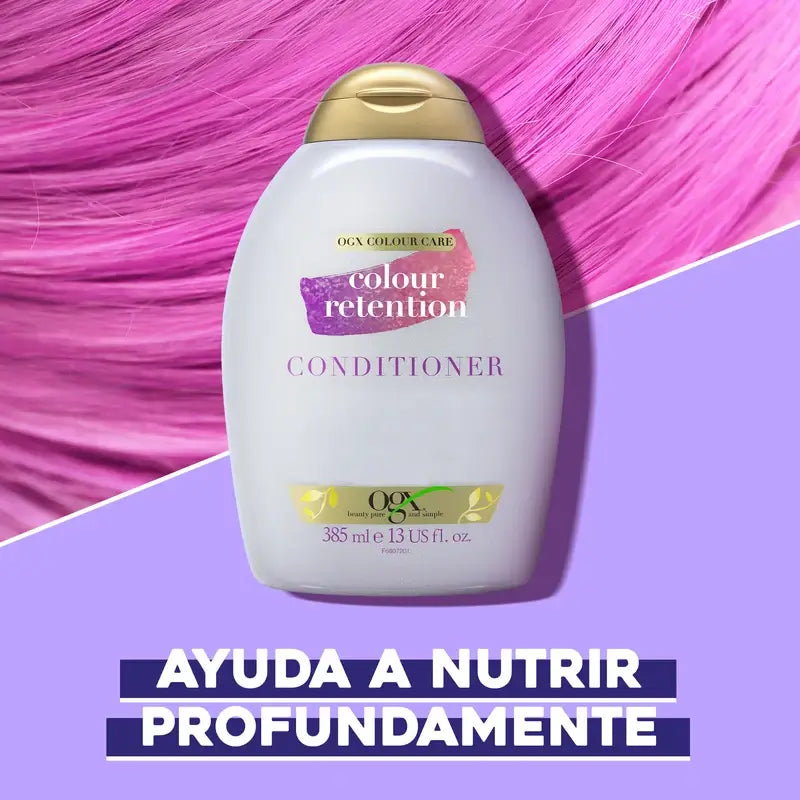 Ogx Balsamo per la ritenzione del colore, 385 ml