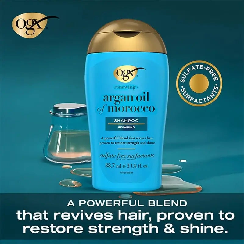 Ogx Shampoo all'olio di argan marocchino, 88 Ml
