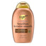 OGX Shampoo alla cheratina brasiliana, liscio e nutriente, per capelli mossi o ricci, lisci e lucenti, 385ml