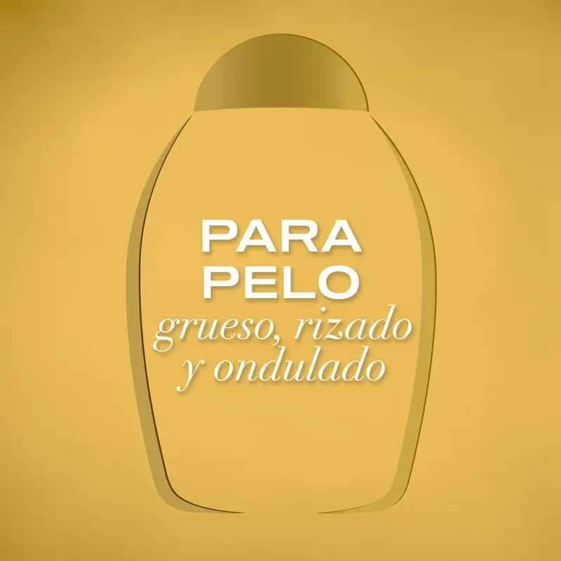 OGX Shampoo alla cheratina brasiliana, liscio e nutriente, per capelli mossi o ricci, lisci e lucenti, 385ml