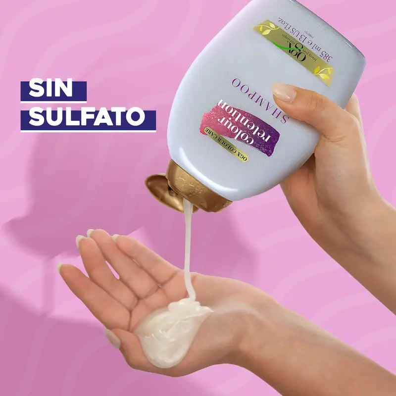 Ogx Shampoo per la ritenzione del colore, 385ml