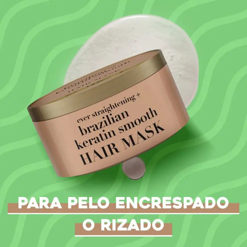 Ogx Maschera alla cheratina Brazil Smooth, 300 ml