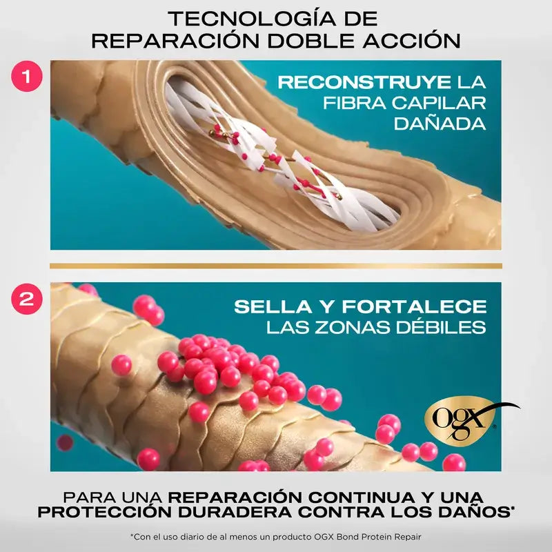Ogx Bond Repair Sealing Serum, Siero riparatore per capelli, Trattamento per capelli, 50 Ml