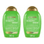 Ogx Ttx-Teatree Menta Extra, Confezione 2 x 385 ml