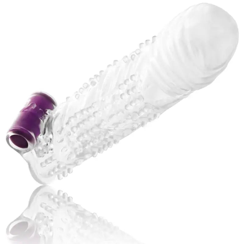 Ohmama For Him Manicotto per pene testurizzato con proiettile vibrante Modello 1