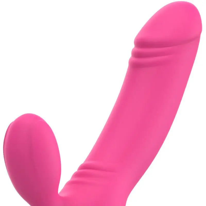 Ohmama Vibratori Bix Vibratore a doppia stimolazione Edizione Rosa
