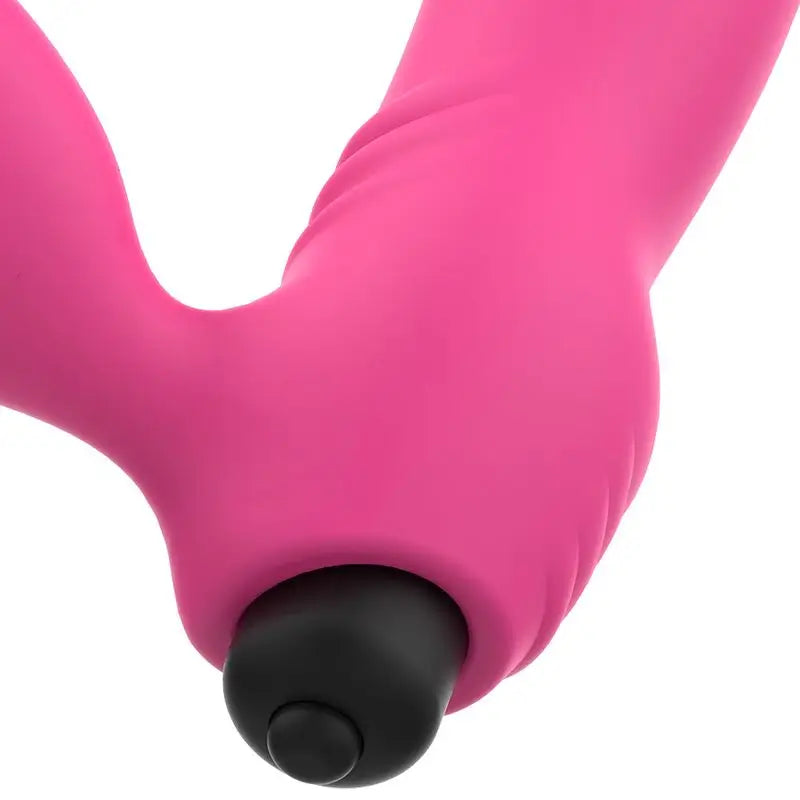 Ohmama Vibratori Bix Vibratore a doppia stimolazione Edizione Rosa