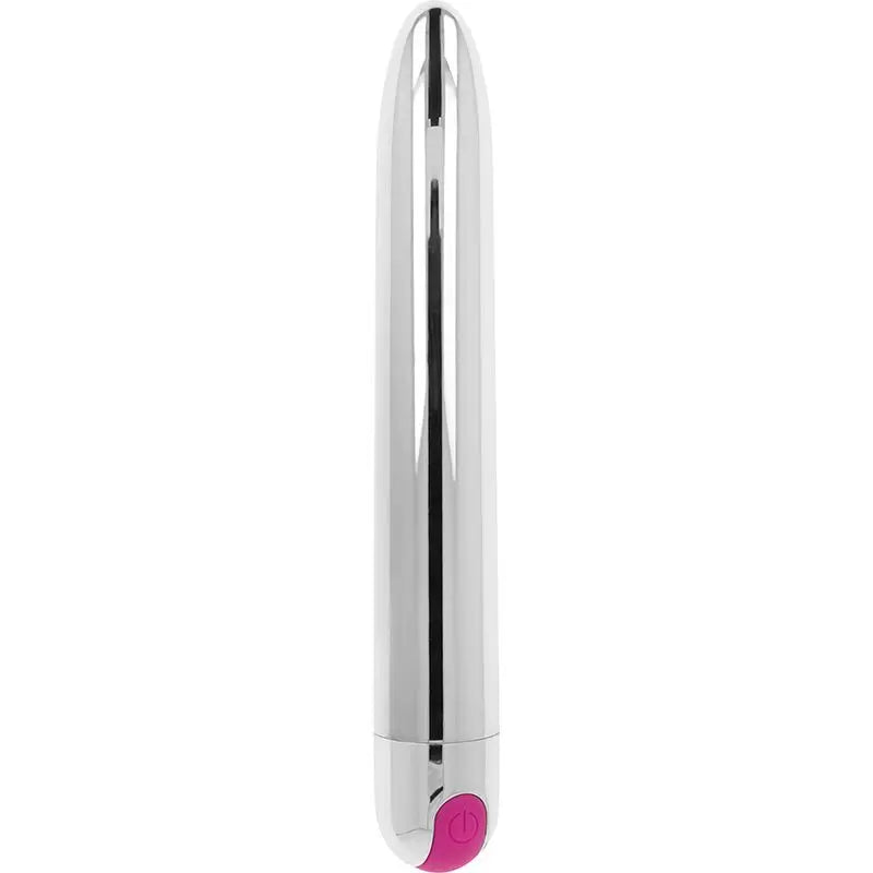 Ohmama Vibratori Ricaricabile Argento Vibratore 10 Modalità 18,5 Cm