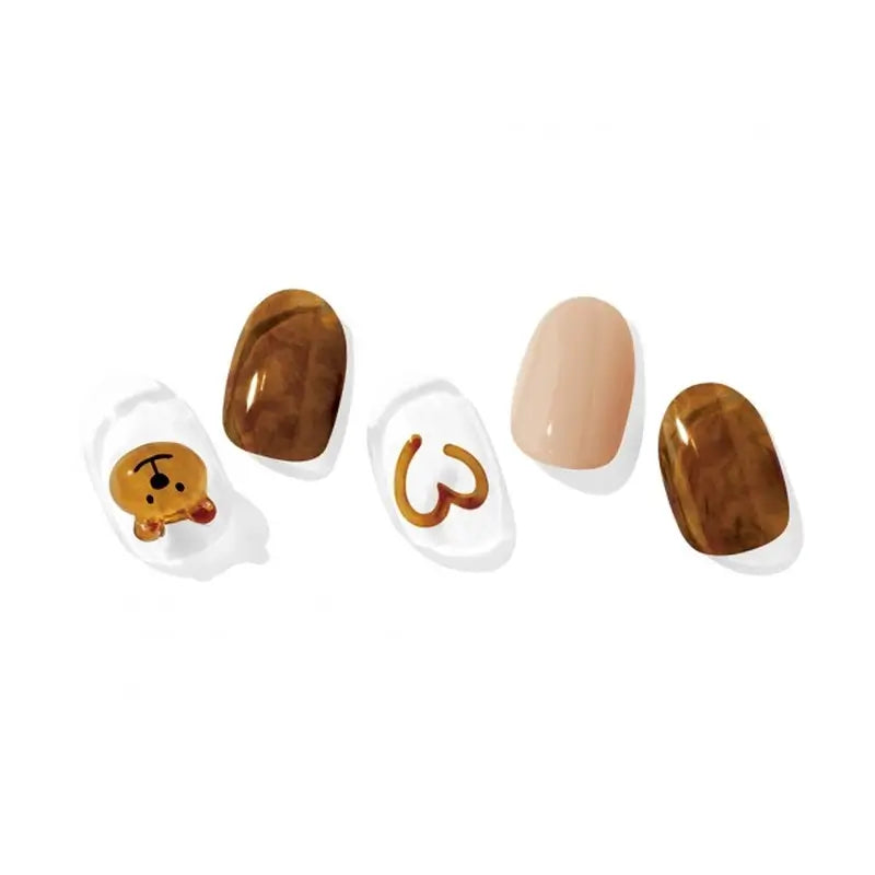 Ohora Gel Nails - Caramel Bear, 30 unità