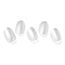 Ohora Gel Nails - Silver Chrome, 30 unità