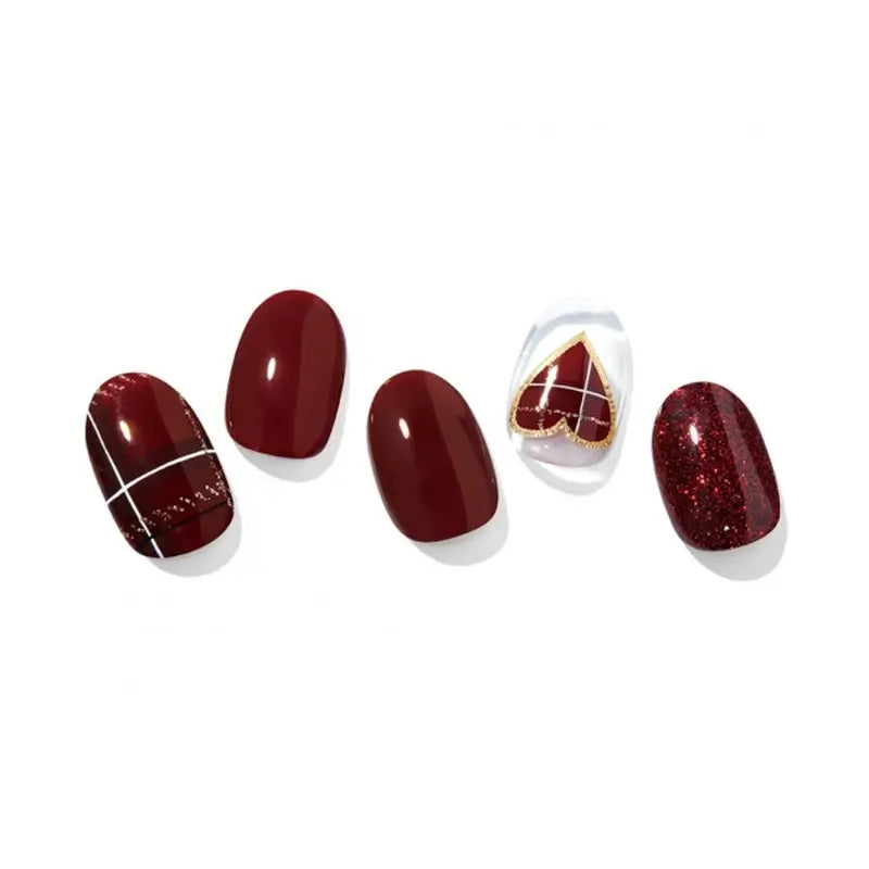 Ohora Gel Nails - Tartan Bustier, 30 pezzi.