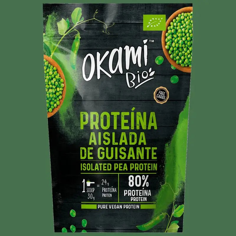 Okami Bio Proteine Isolate del Pisello 500Gr Bio Sg Vegan