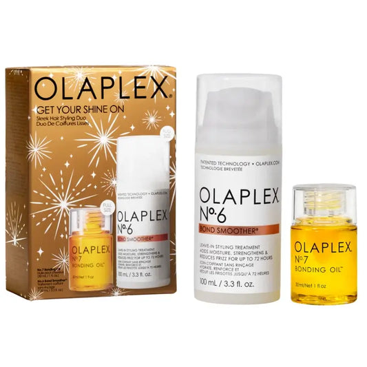 Olaplex Set per lo styling dei capelli lisci Olaplex Get Your Shine On Sleek Hair Set per lo styling dei capelli lisci