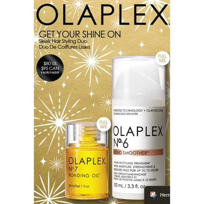 Olaplex Set per lo styling dei capelli lisci Olaplex Get Your Shine On Sleek Hair Set per lo styling dei capelli lisci