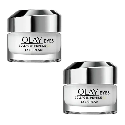 Olay Contorno occhi ai peptidi di collagene, confezione da 2 x 15 ml