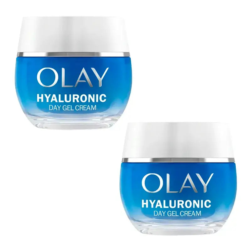 Olay Crema Ialuronica Giorno, confezione da 2 x 50 Ml