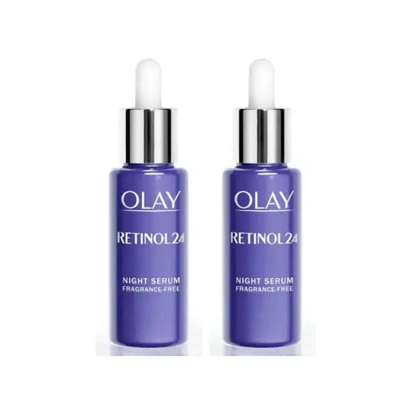 Olay Regenerist Retinol 24 Night Serum, confezione da 2 x 40 Ml