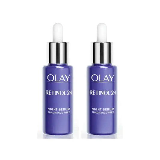 Olay Regenerist Retinol 24 Night Serum, confezione da 2 x 40 Ml
