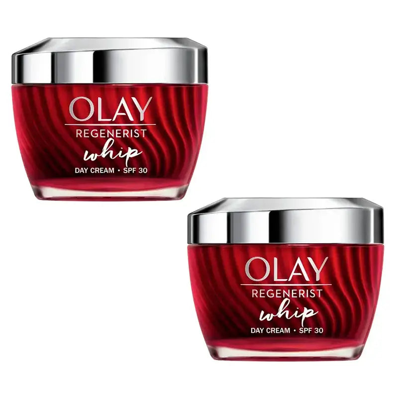 Olay Regenerist Whip Spf30, confezione da 2 x 50 ml