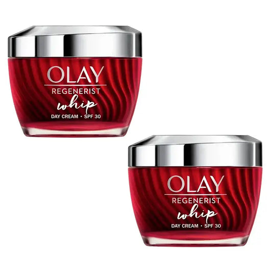 Olay Regenerist Whip Spf30, confezione da 2 x 50 ml