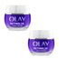 Olay Retinol 24 Crema notte, confezione da 2 x 50 ml
