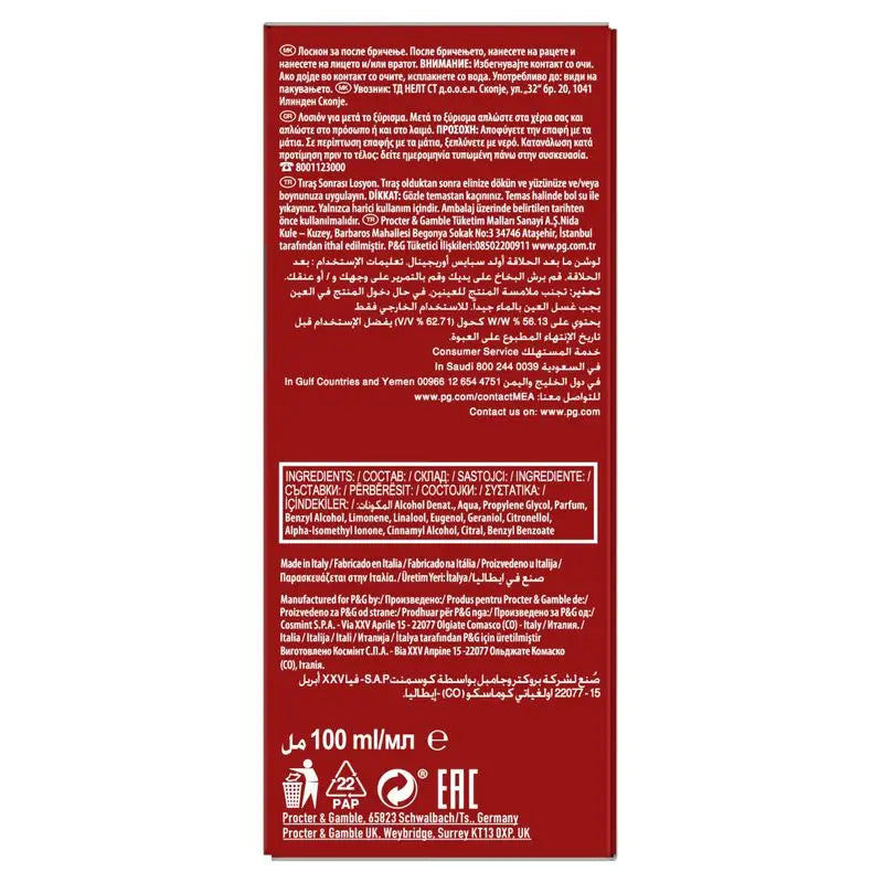 Old Spice Dopobarba Originale 100Ml