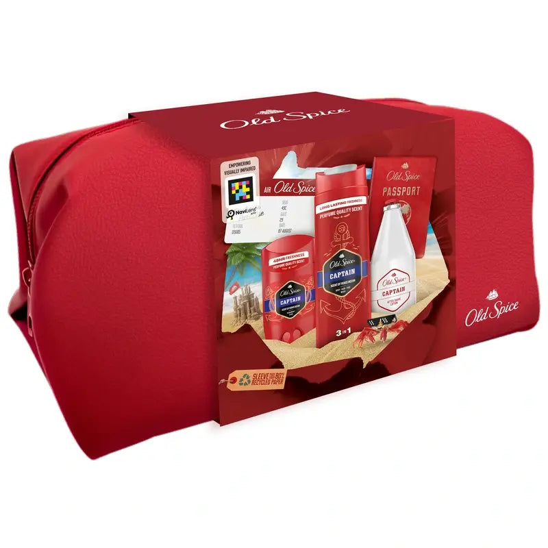 Set regalo Old Spice Captain Traveller con gel doccia