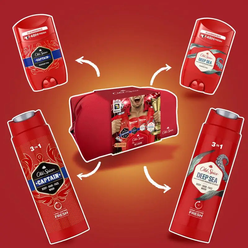 Set regalo da uomo Old Spice Footballer