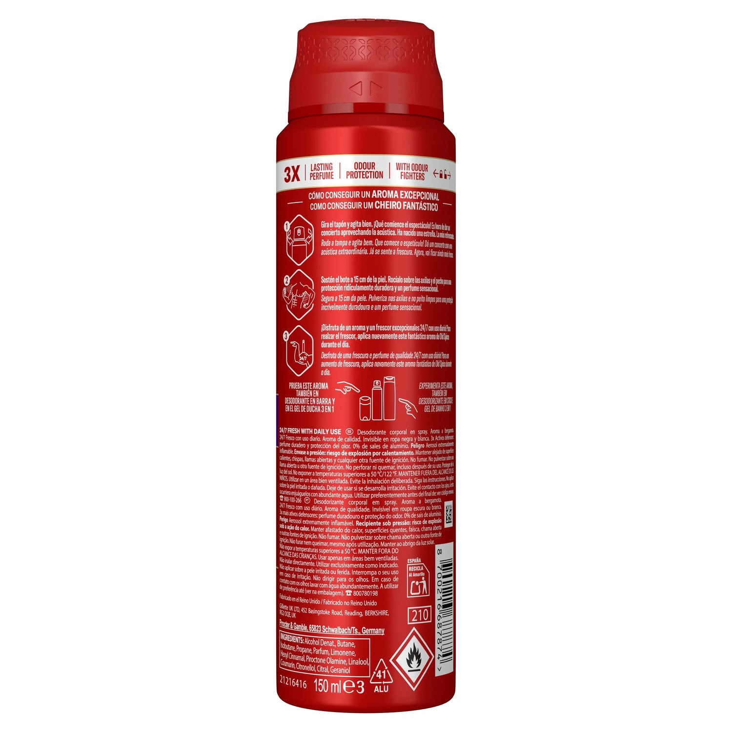 Old Spice Old Spice Rockstar Deodorante spray, 150 ml