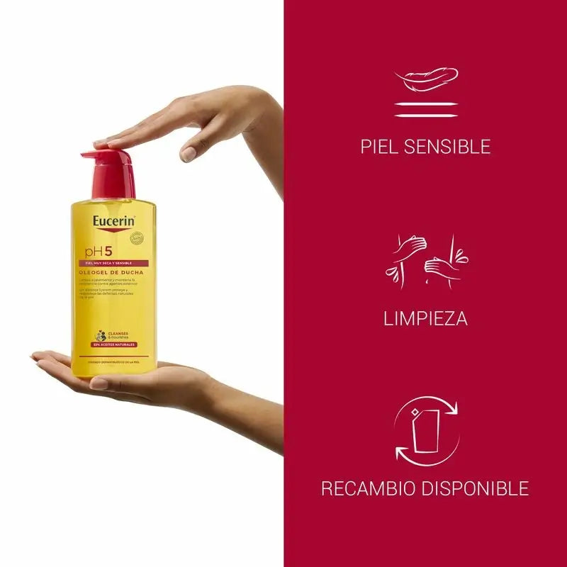 Eucerin Ph5 Olio Doccia Gel Doccia 400 ml