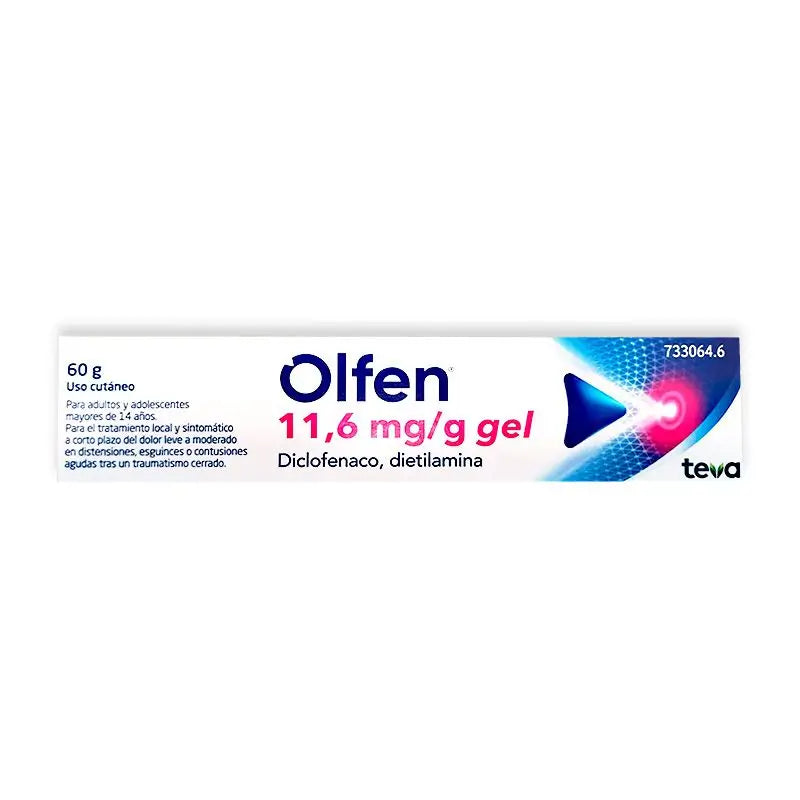 Olfen 11,6 mg/g Gel cutaneo 1 Tubo, 60 g